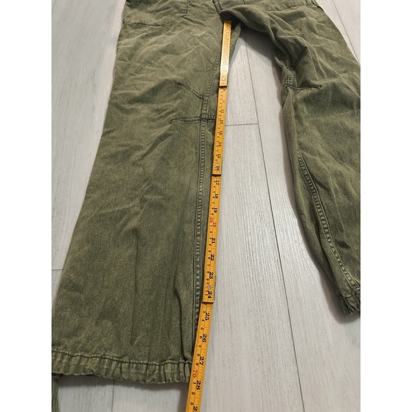 Free People x We The Free Drawstring Pants Sz XS Green - Picture 7 of 9